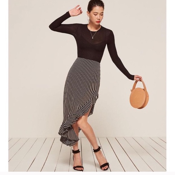 Reformation Dresses & Skirts - Reformation Asymmetrical Skirt Size 0